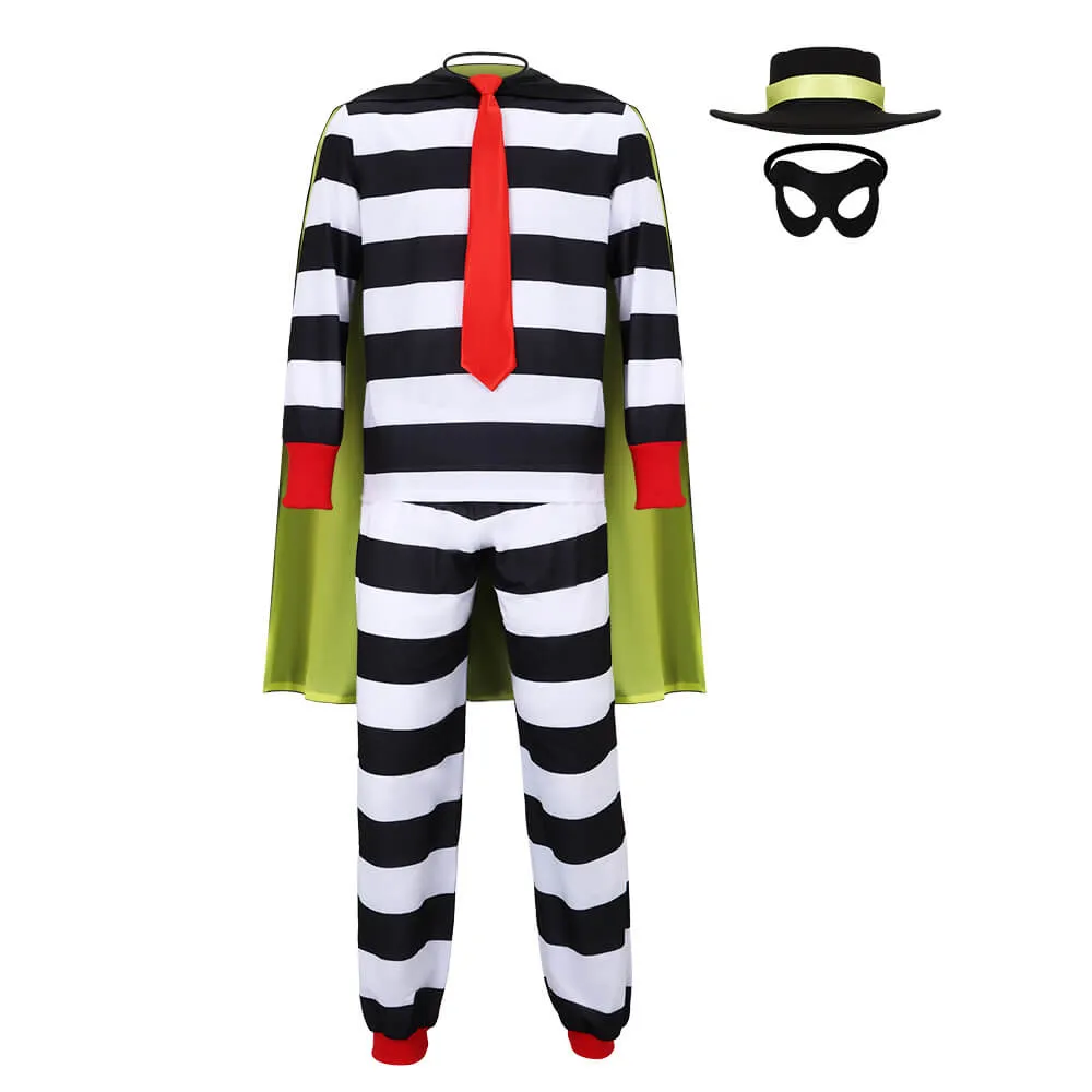 Hamburglar Cosplay Costume Halloween Outfits Vikidoky (M-XL Ready to Ship)
