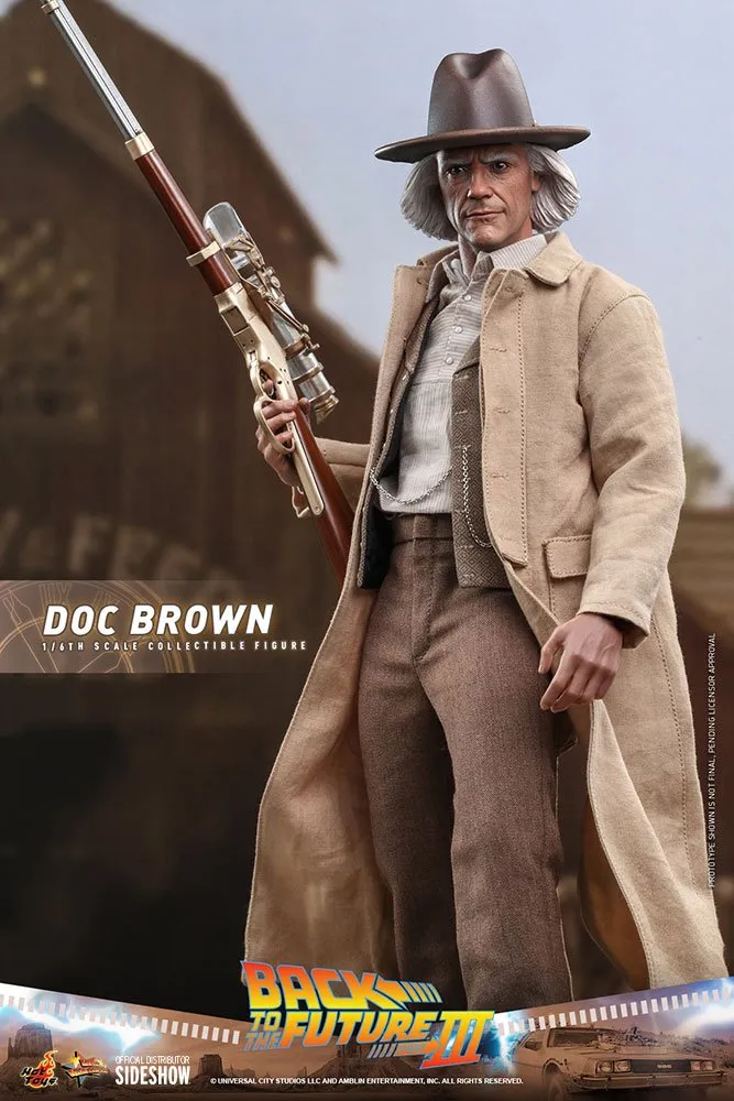 Hot Toys Back to the Future Doc Brown Sixth Scale Figure