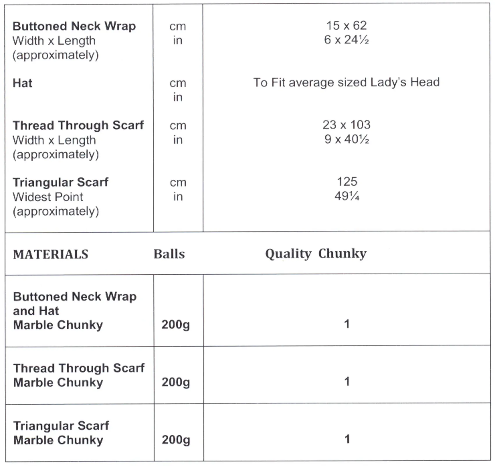 James Brett Chunky Knitting Pattern - JB461 Ladies Neck Wrap & Scarves