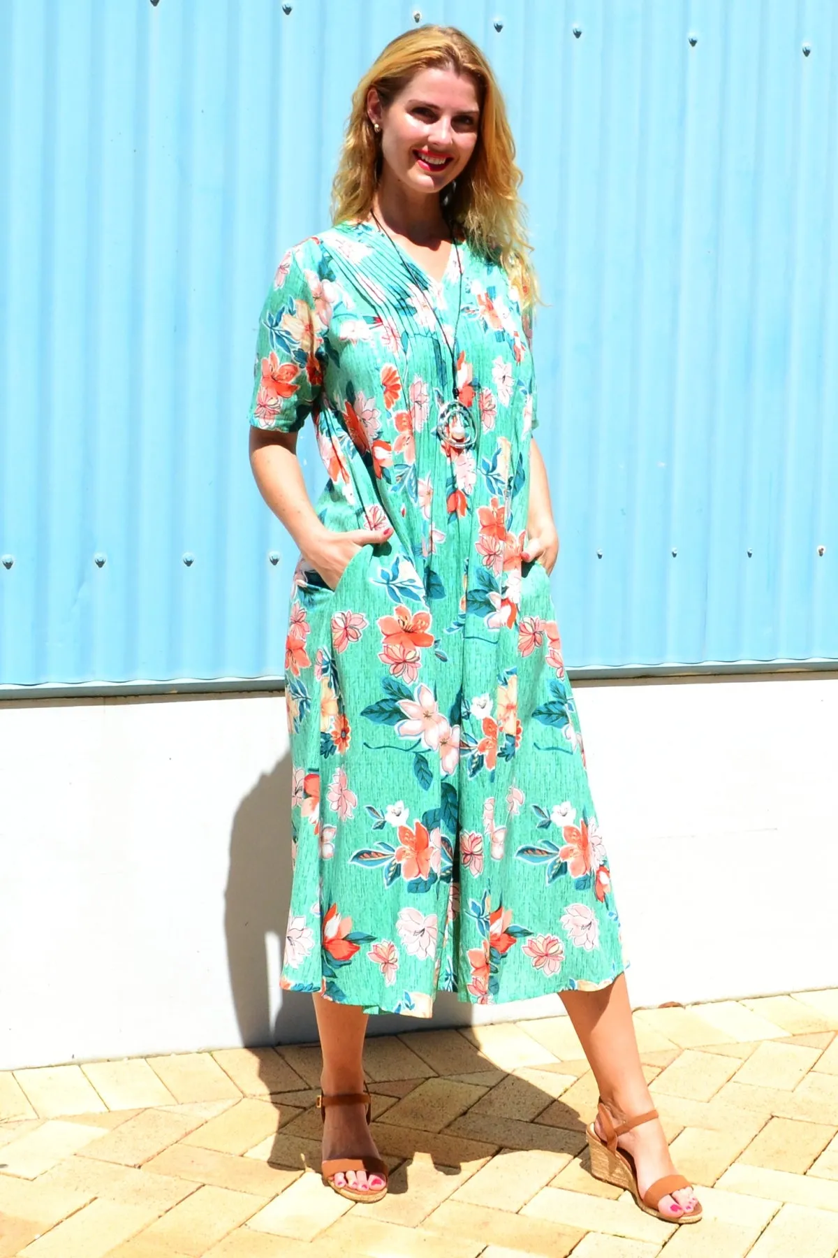 Kaleici Pleated Dress