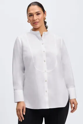 Kris Plus Pinpoint No Iron Tuxedo Bib Tunic