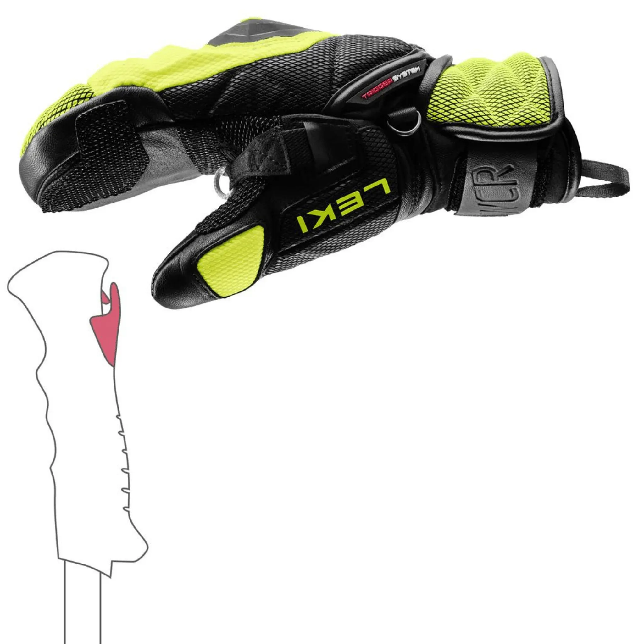 Leki WCR Venom 3D Junior Mitt 2025