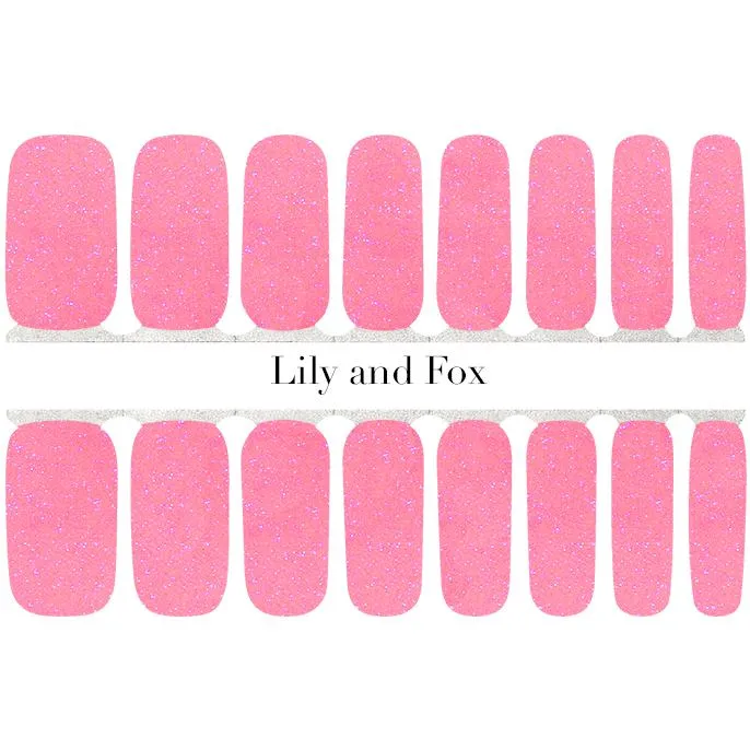 Lily and Fox - Nail Wrap - Fairy Floss