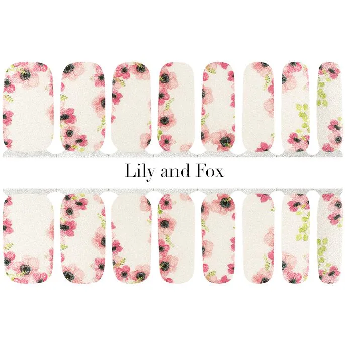 Lily And Fox - Nail Wrap - Pocket Of Posies