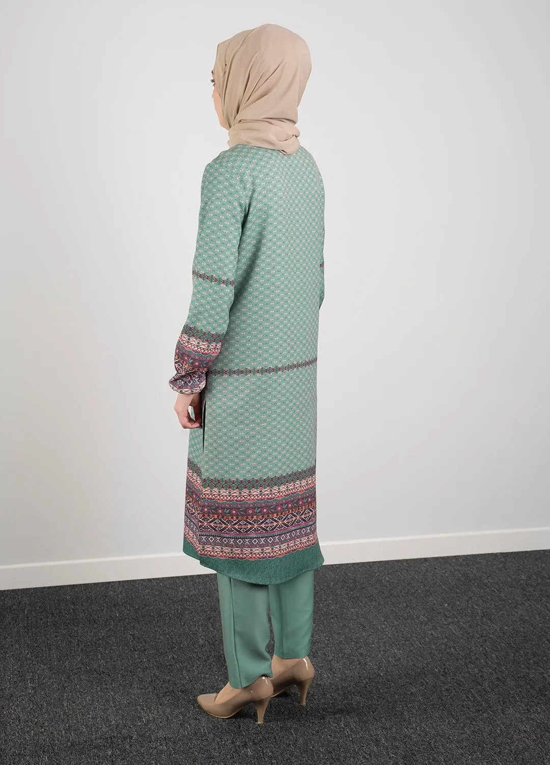 Luxurious maxi shirt