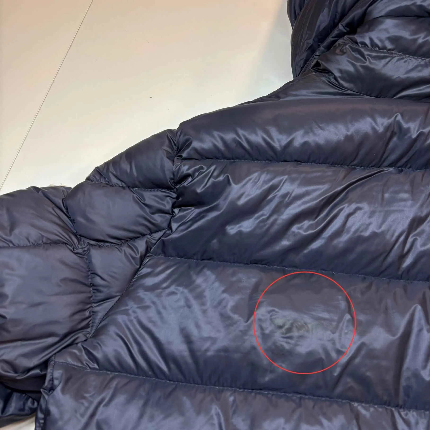 Men's Jeanbart Down Jacket Navy Size 4 / XL