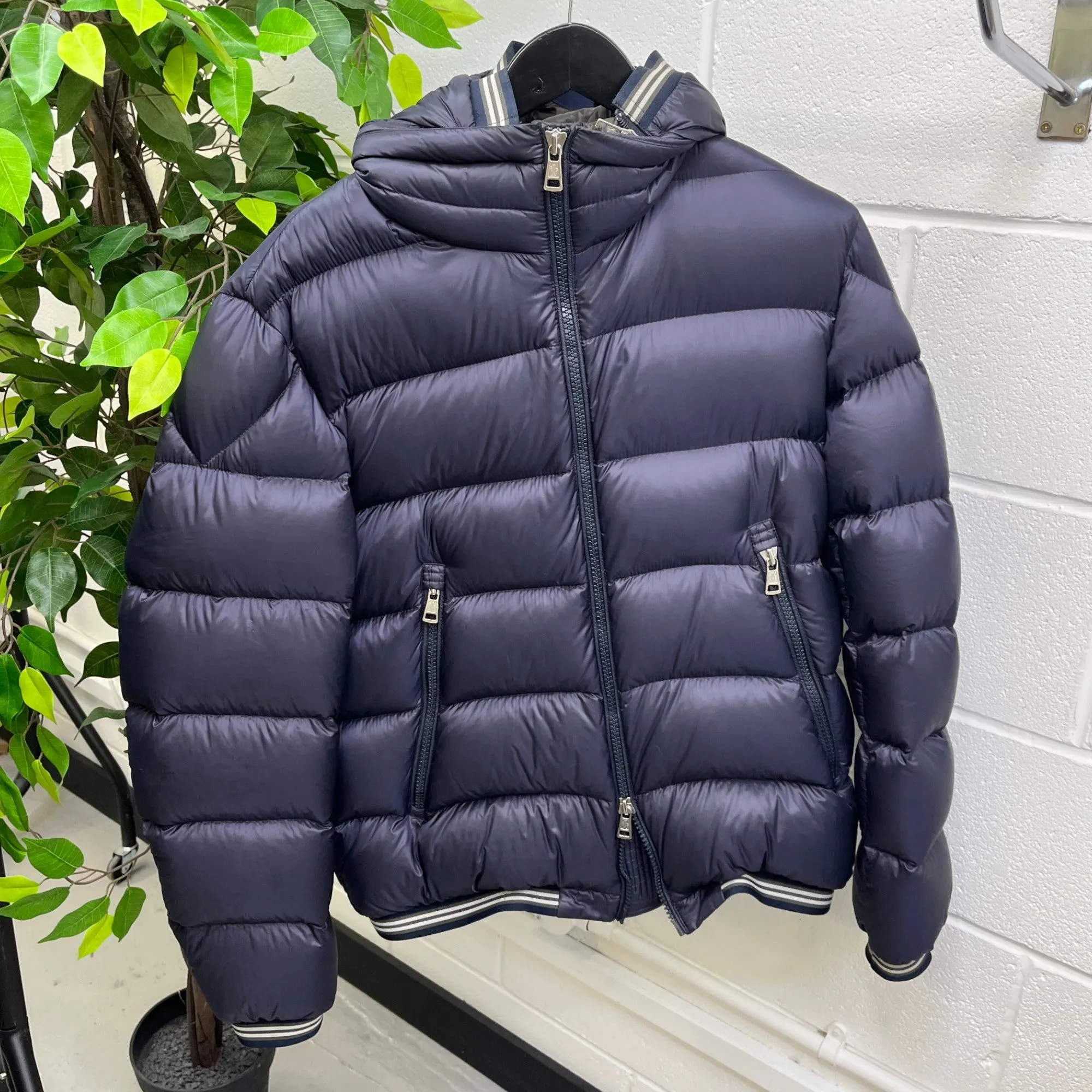 Men's Jeanbart Down Jacket Navy Size 4 / XL