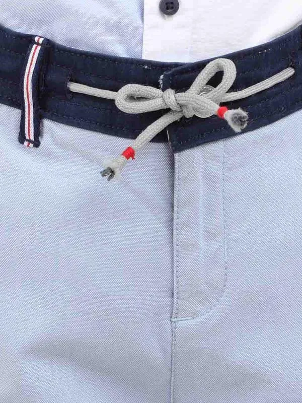 One Friday Blue Waistband Trouser