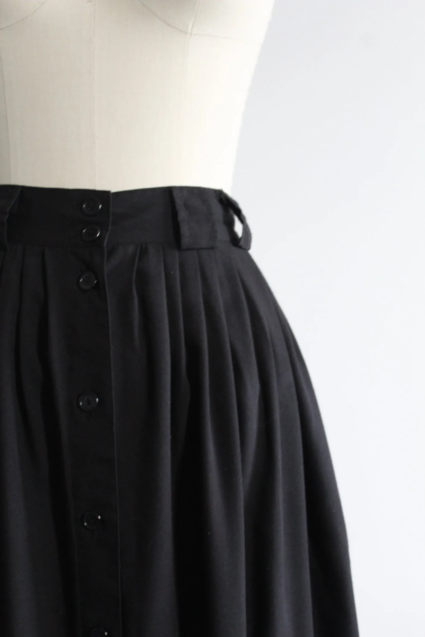 pen and ink midi skirt