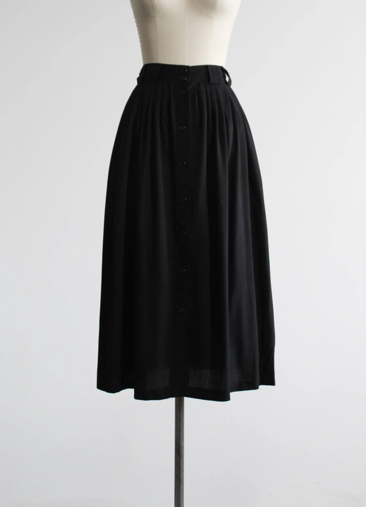 pen and ink midi skirt