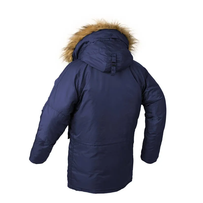 Puffer Men Long Coat Military Tactical Bomber Army Parka