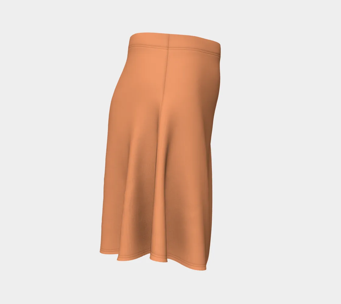 Salmon Flare Skirt