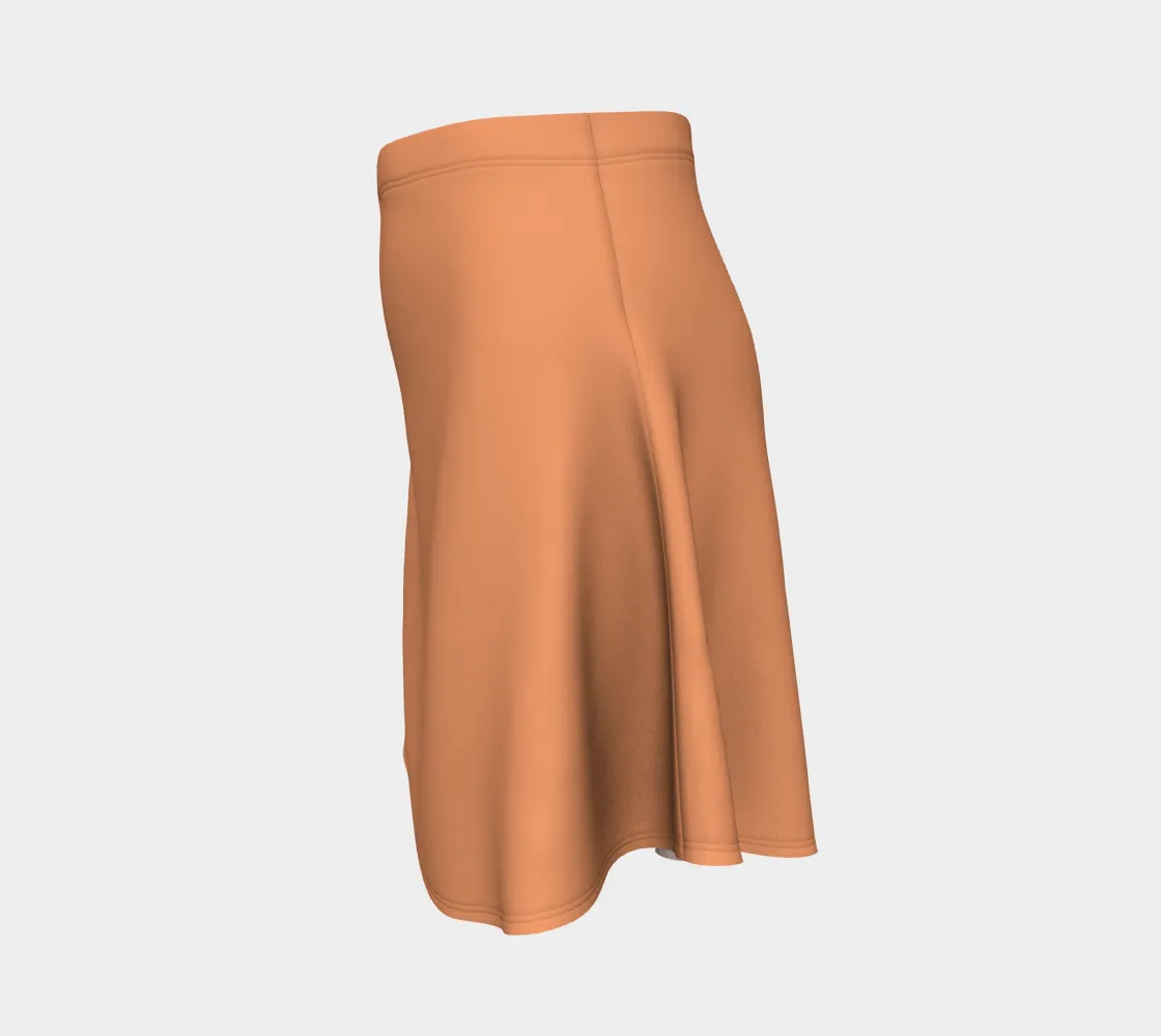 Salmon Flare Skirt