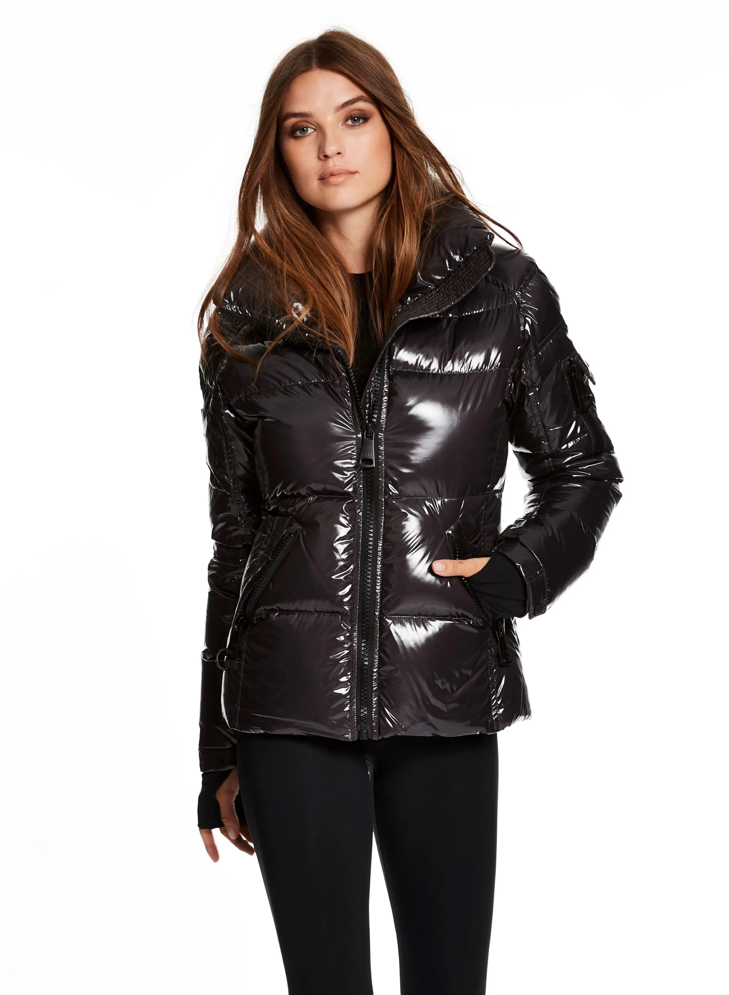 SAM - Freestyle Down Jacket in Smoke