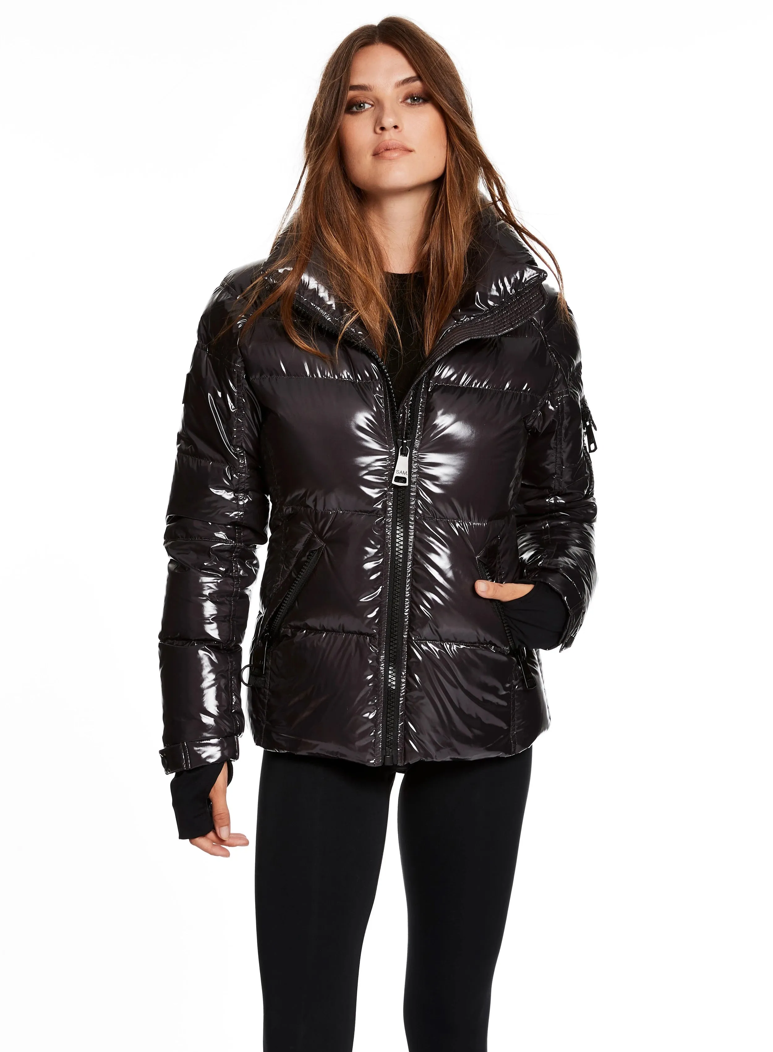 SAM - Freestyle Down Jacket in Smoke