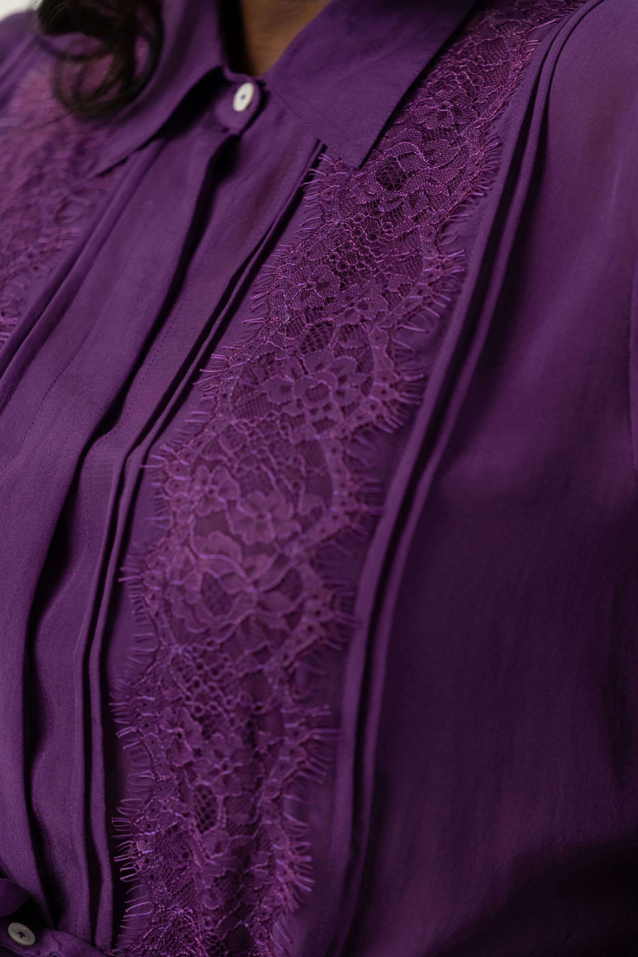 SILK CHIFFON BLOUSE