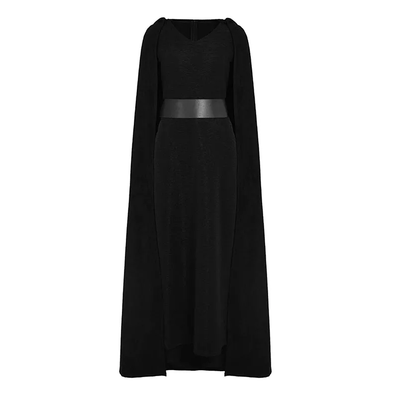 Star Wars: The Rise of Skywalker Black Rey Cosplay Costume Halloween Carnival Suit