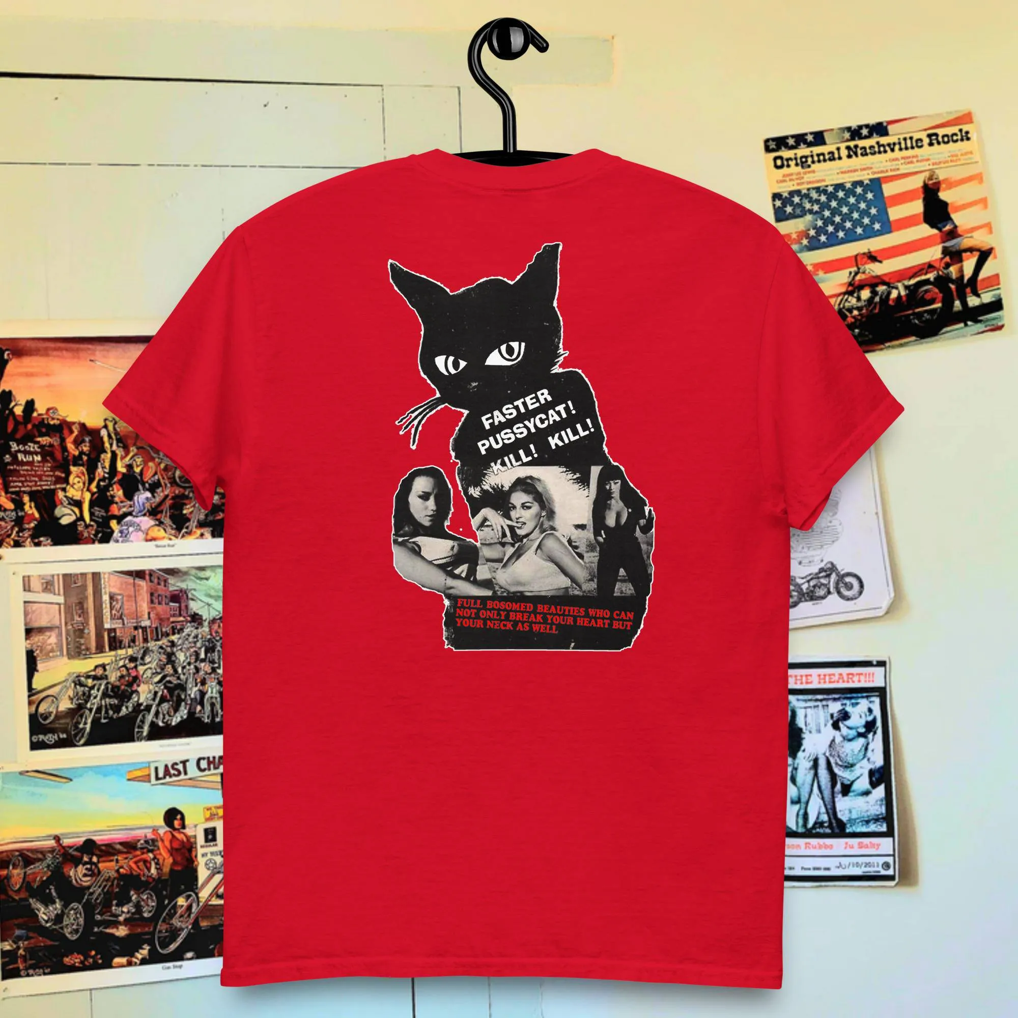 T-shirt "Faster pussycat!"