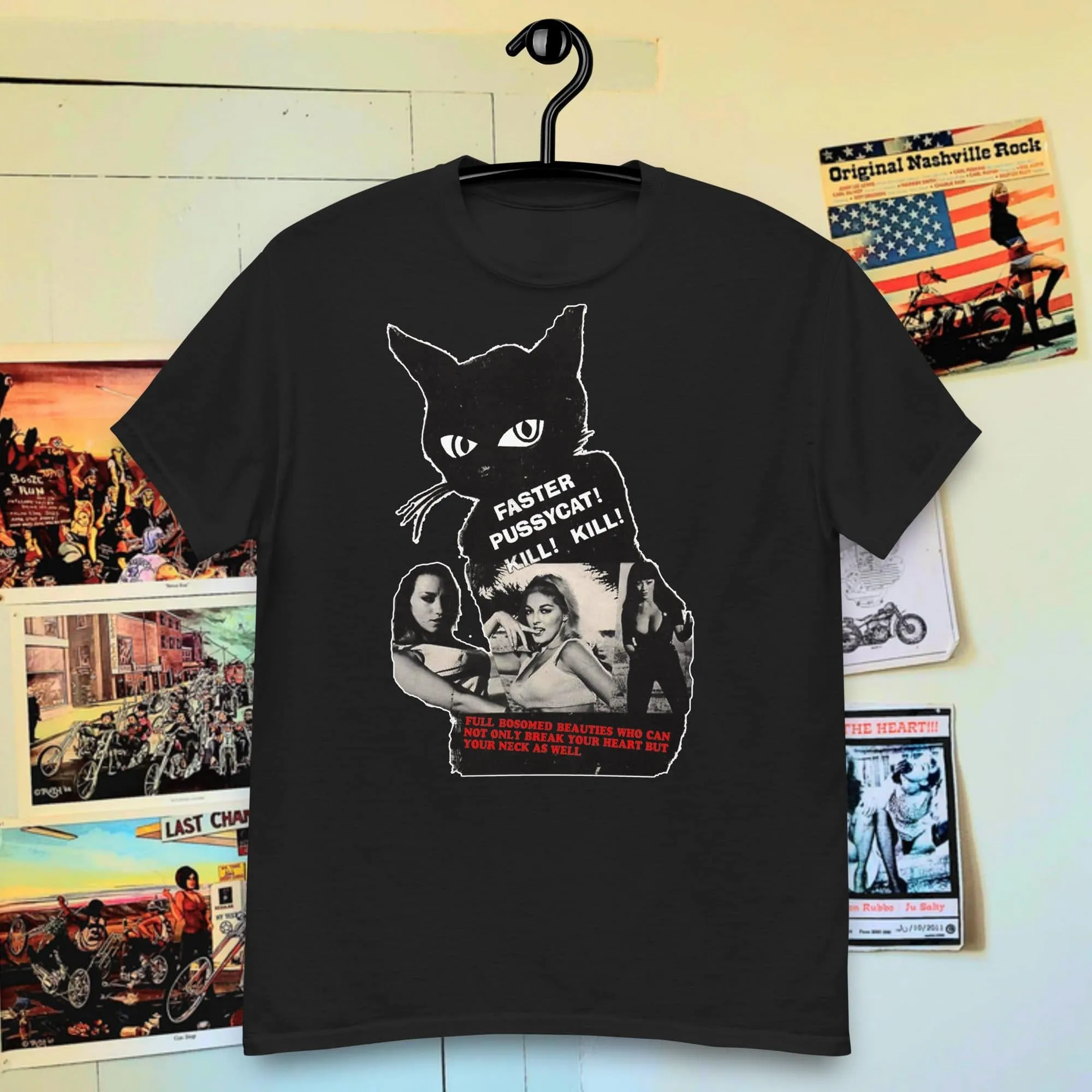 T-shirt "Faster pussycat!"