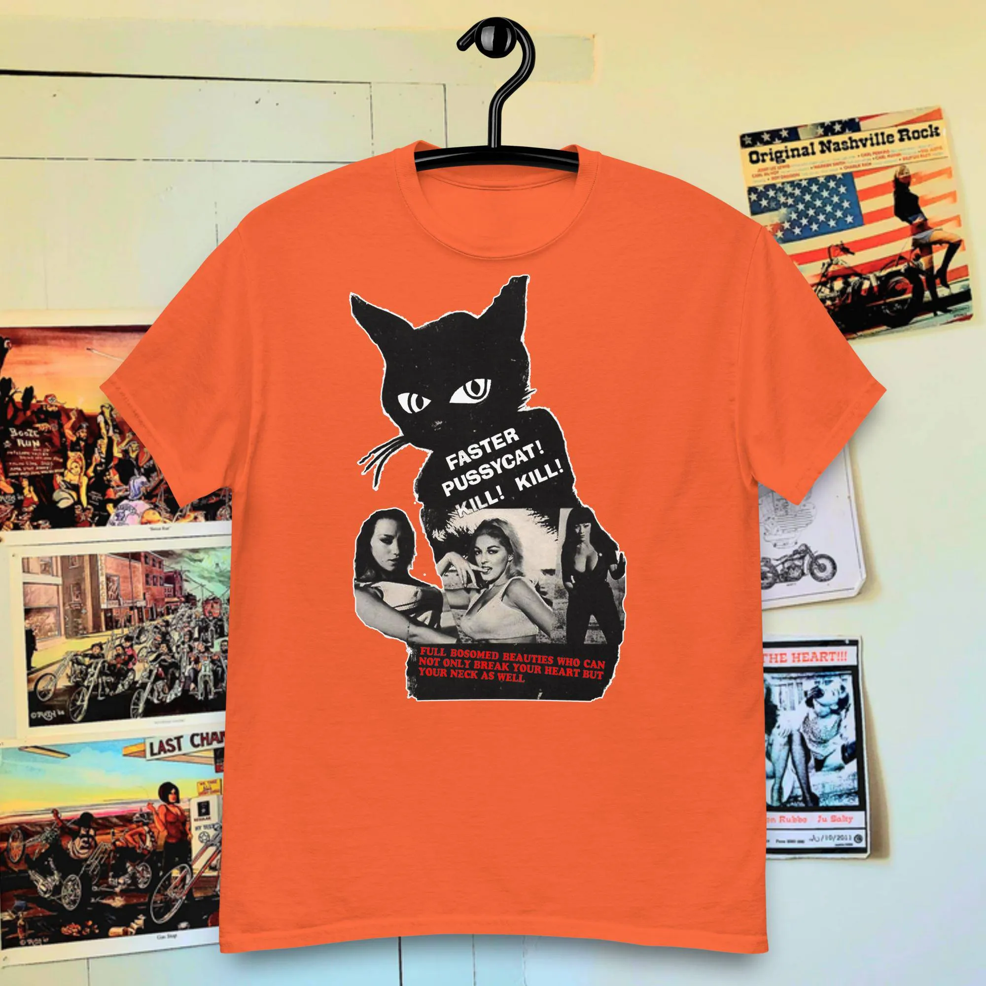 T-shirt "Faster pussycat!"