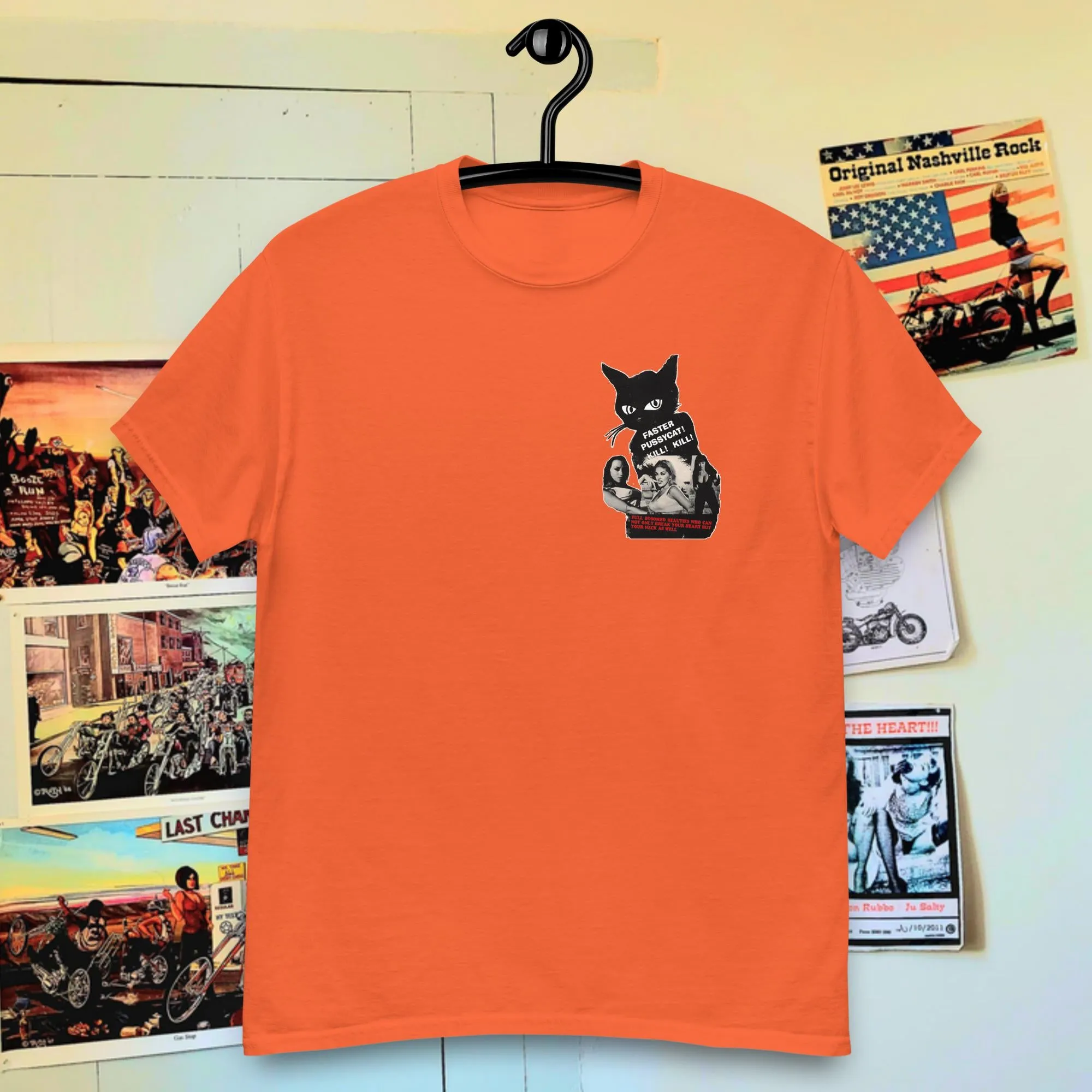 T-shirt "Faster pussycat!"