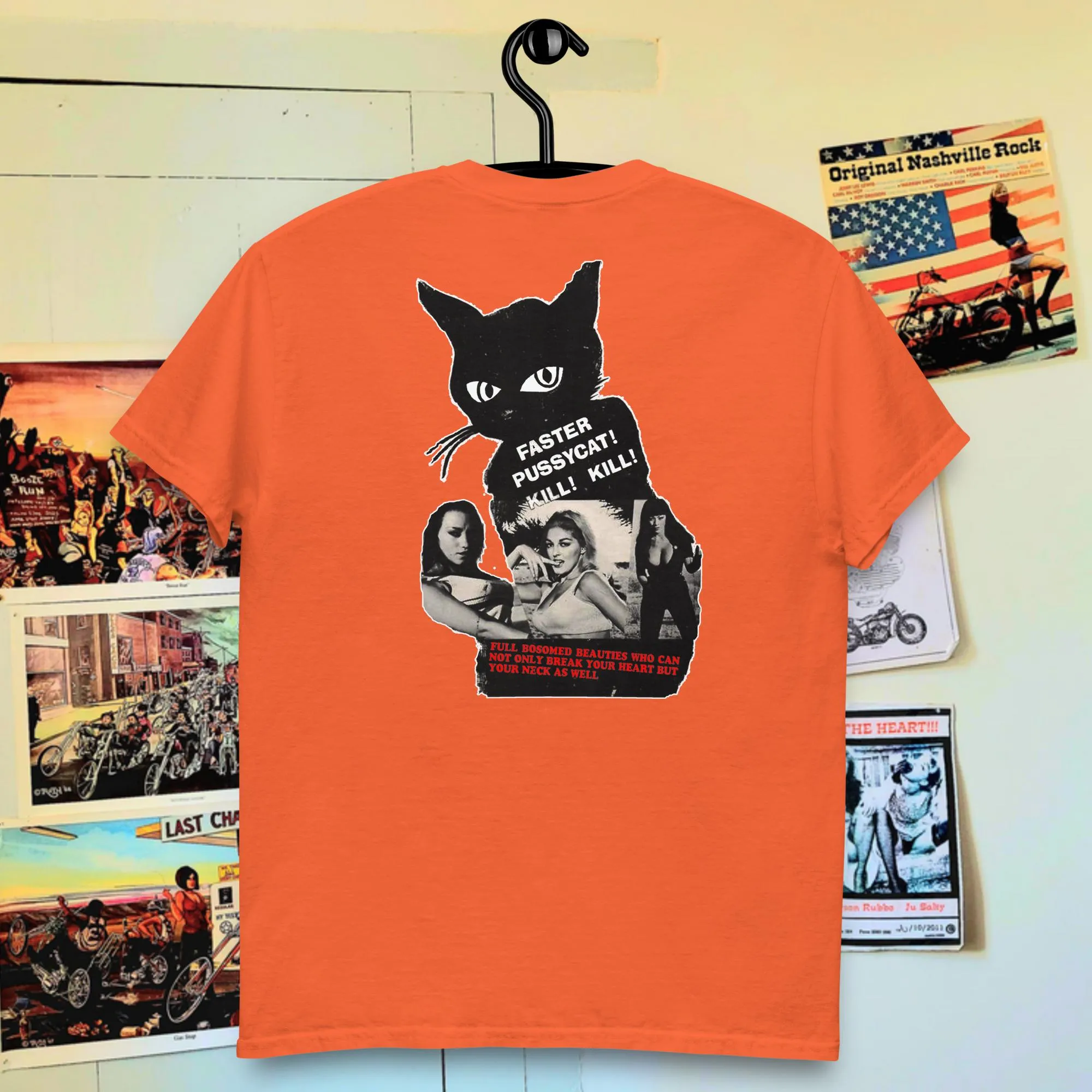 T-shirt "Faster pussycat!"