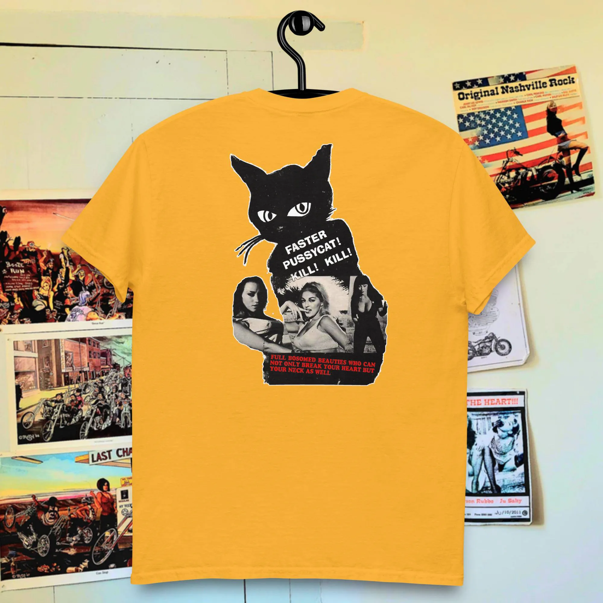 T-shirt "Faster pussycat!"