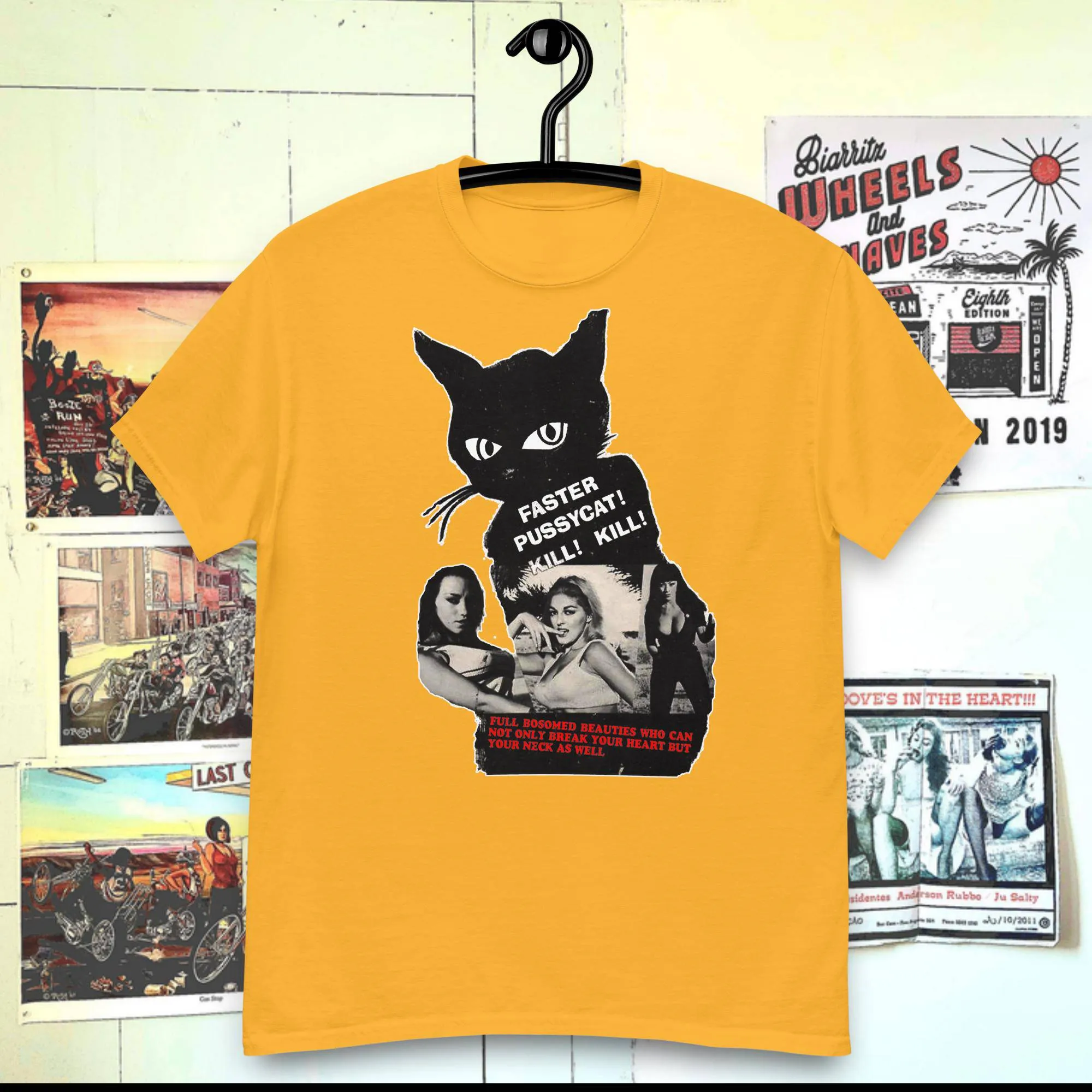 T-shirt "Faster pussycat!"