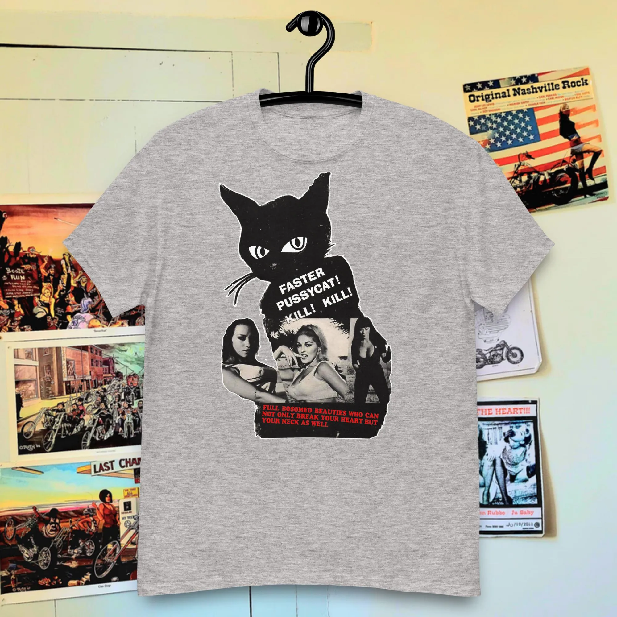T-shirt "Faster pussycat!"