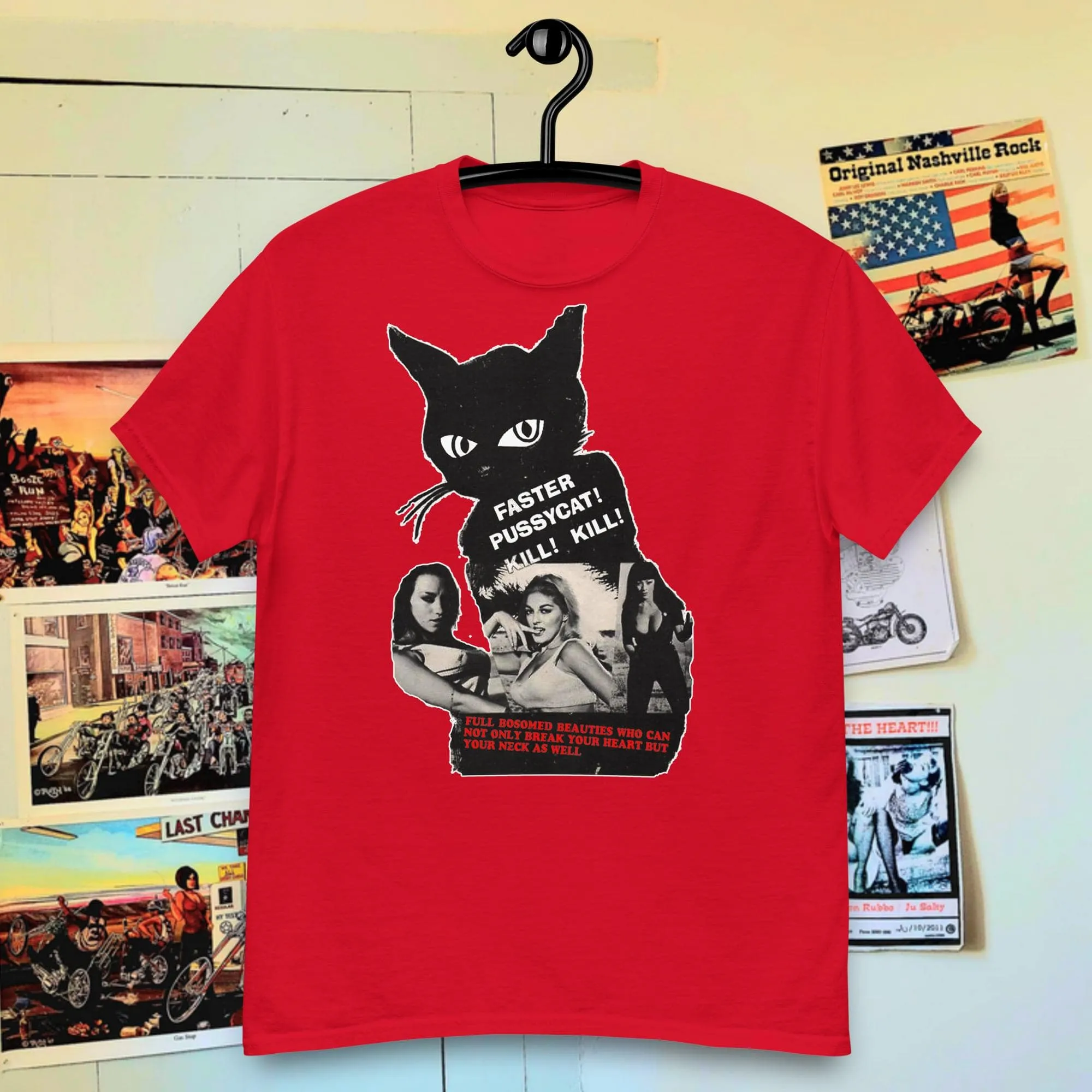 T-shirt "Faster pussycat!"