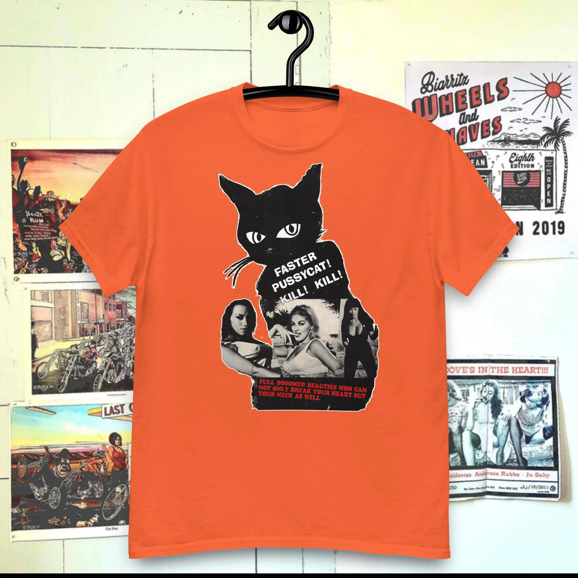 T-shirt "Faster pussycat!"