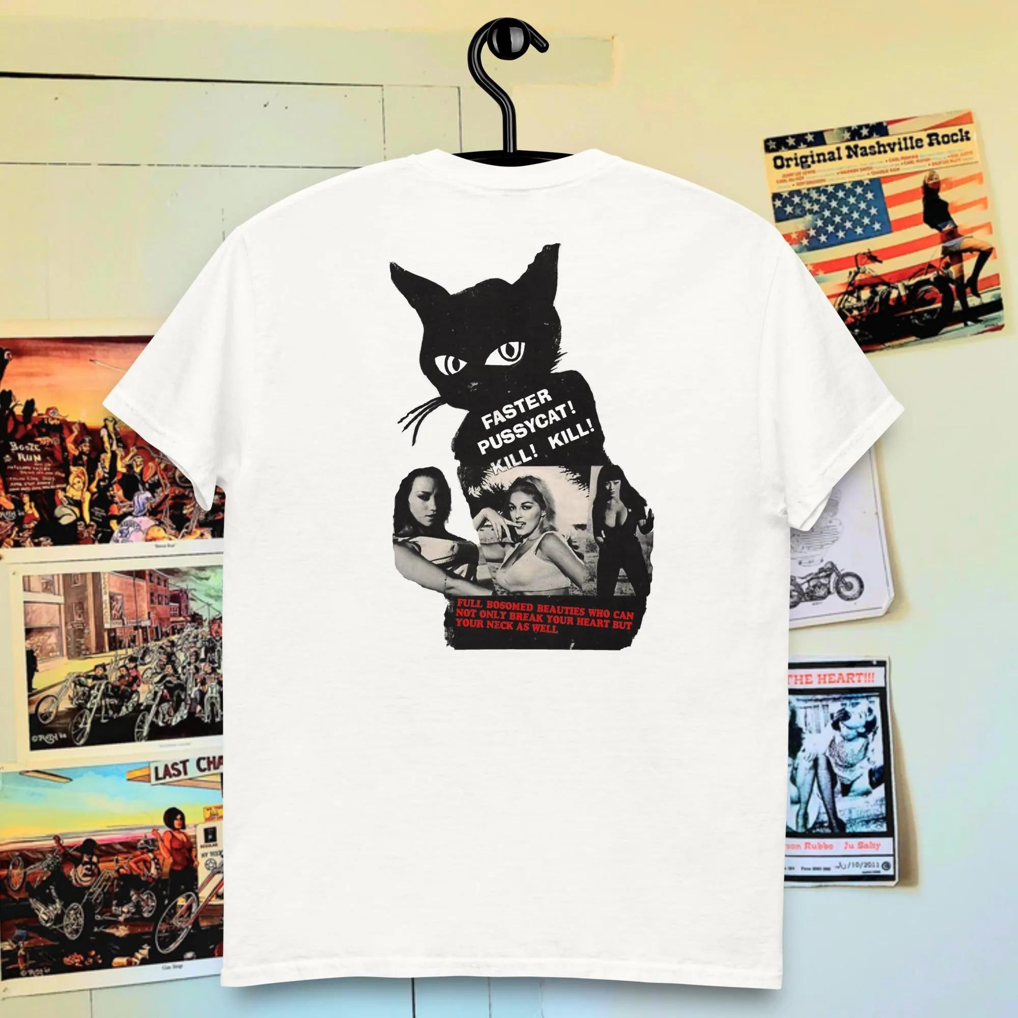 T-shirt "Faster pussycat!"