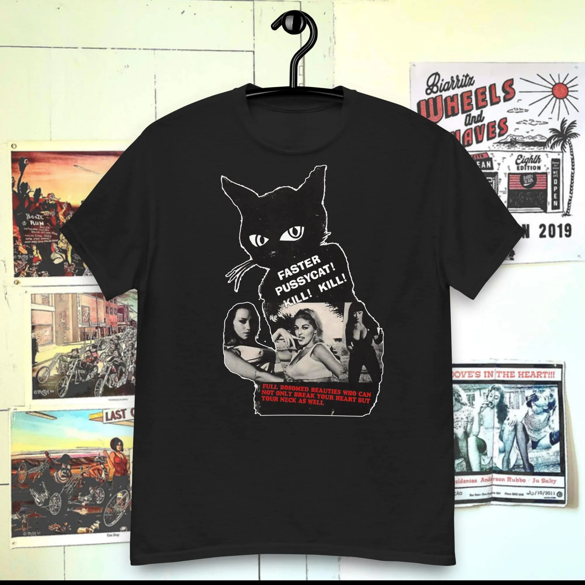 T-shirt "Faster pussycat!"