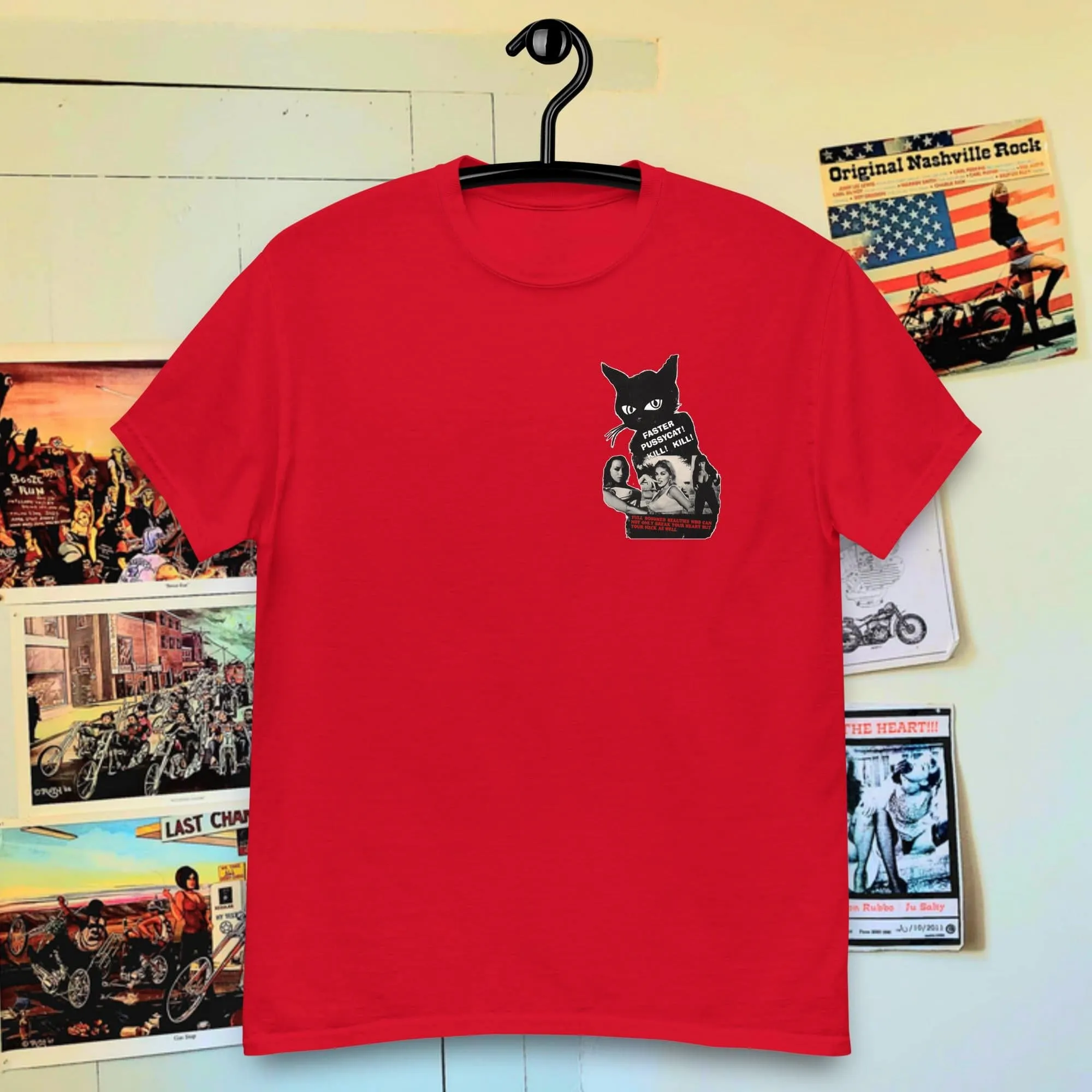 T-shirt "Faster pussycat!"