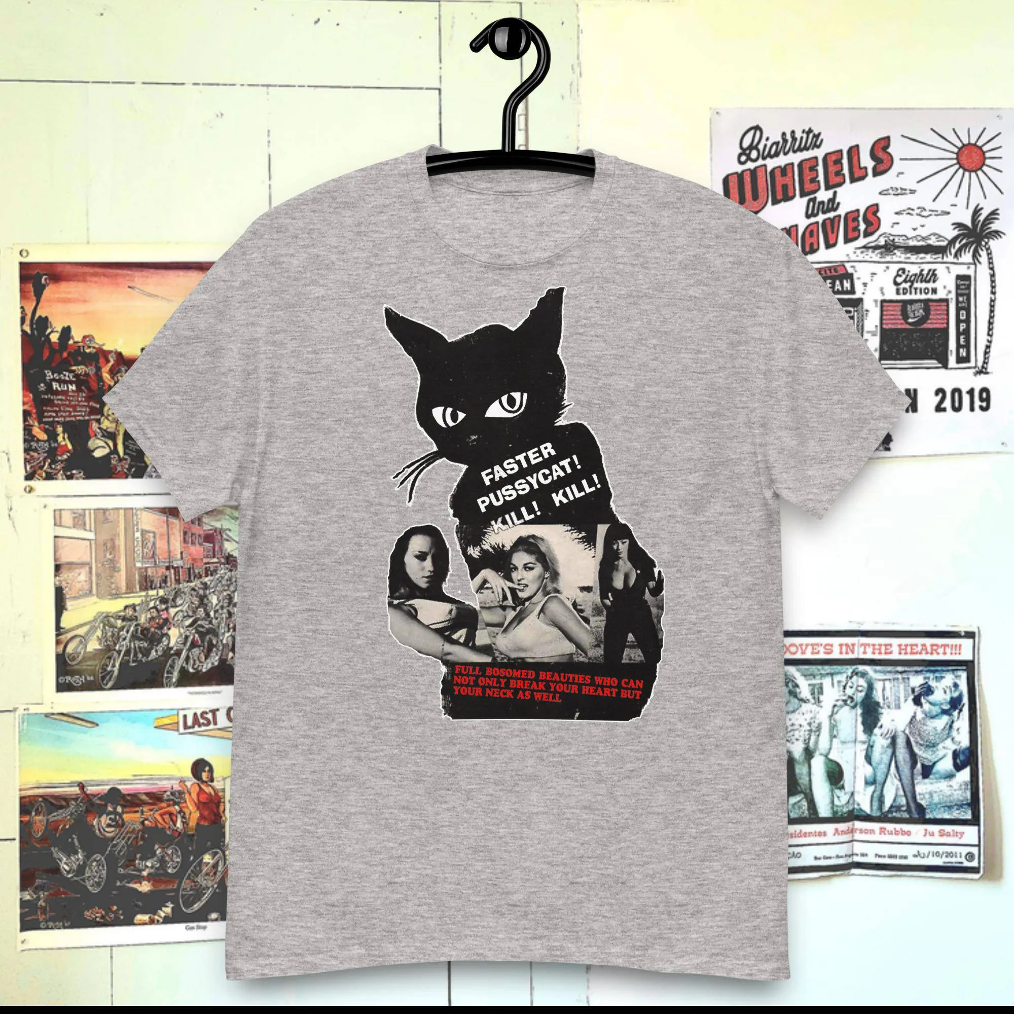 T-shirt "Faster pussycat!"