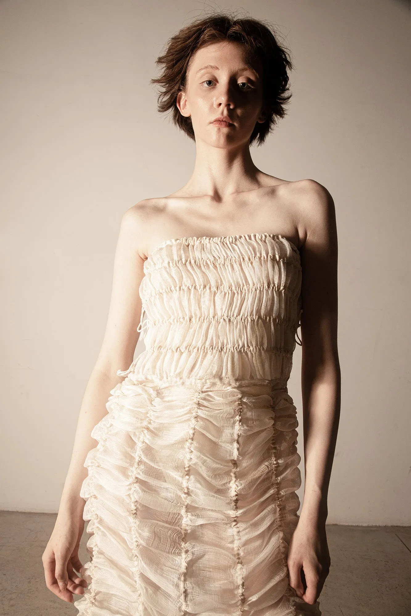 THESAURUS 6-way transforming piece: dress/bolero/collar/hat