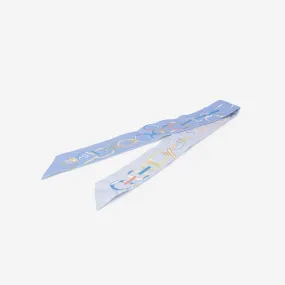 Twilly Do Re Boucles - Bleu Ciel Silk
