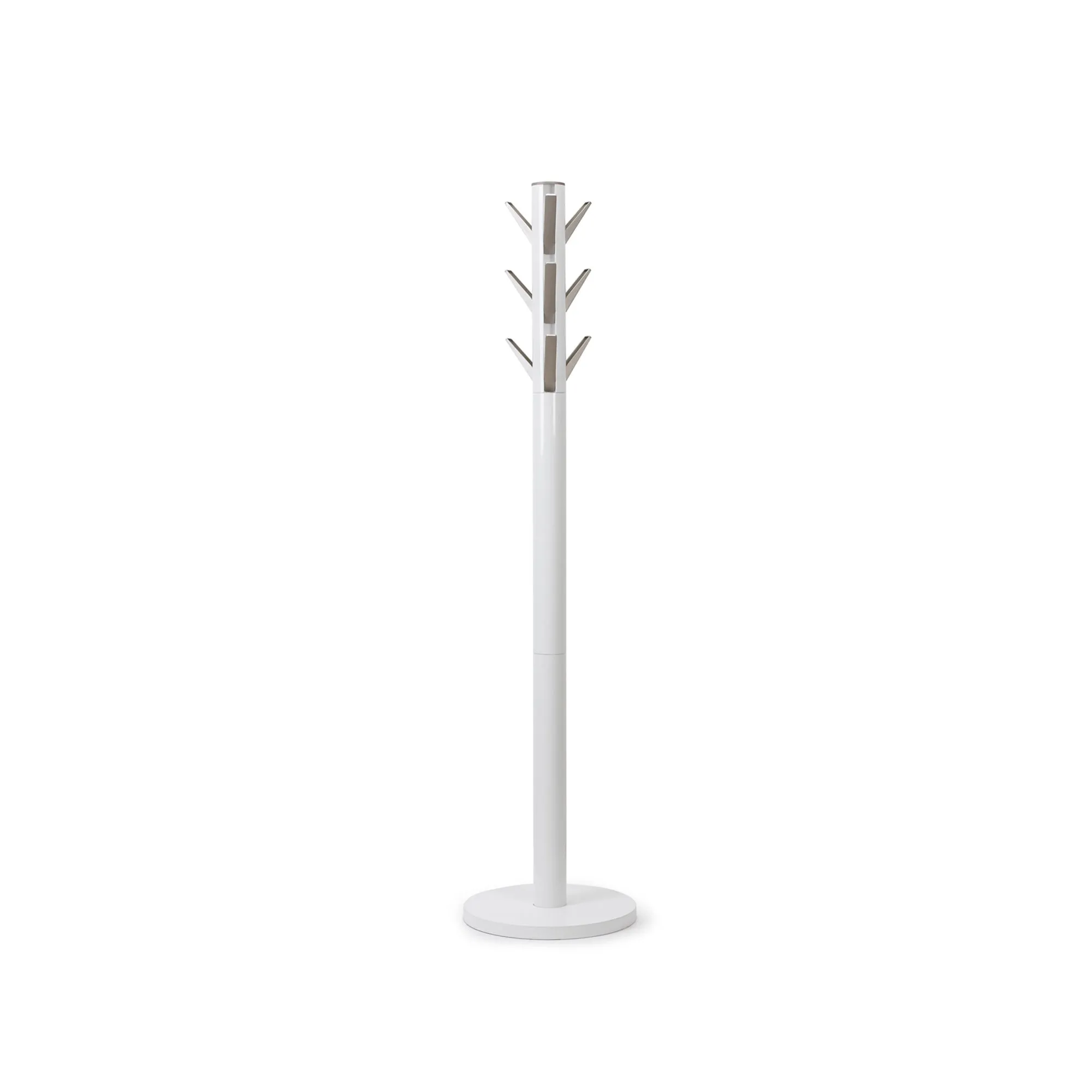 Umbra Flapper Wood Coat Rack, White