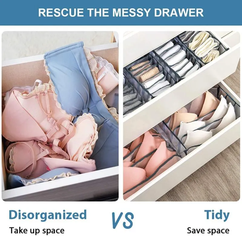 Underwear Storage Compartment Box