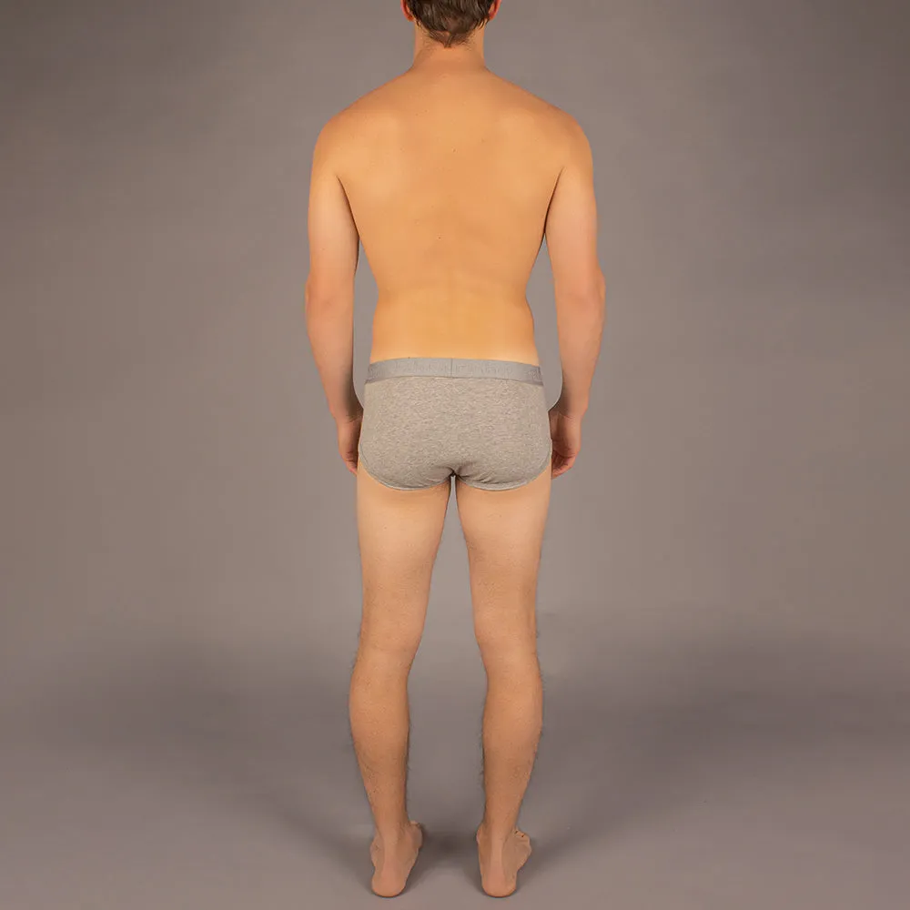 Wayne Brief | Solid Heather Grey