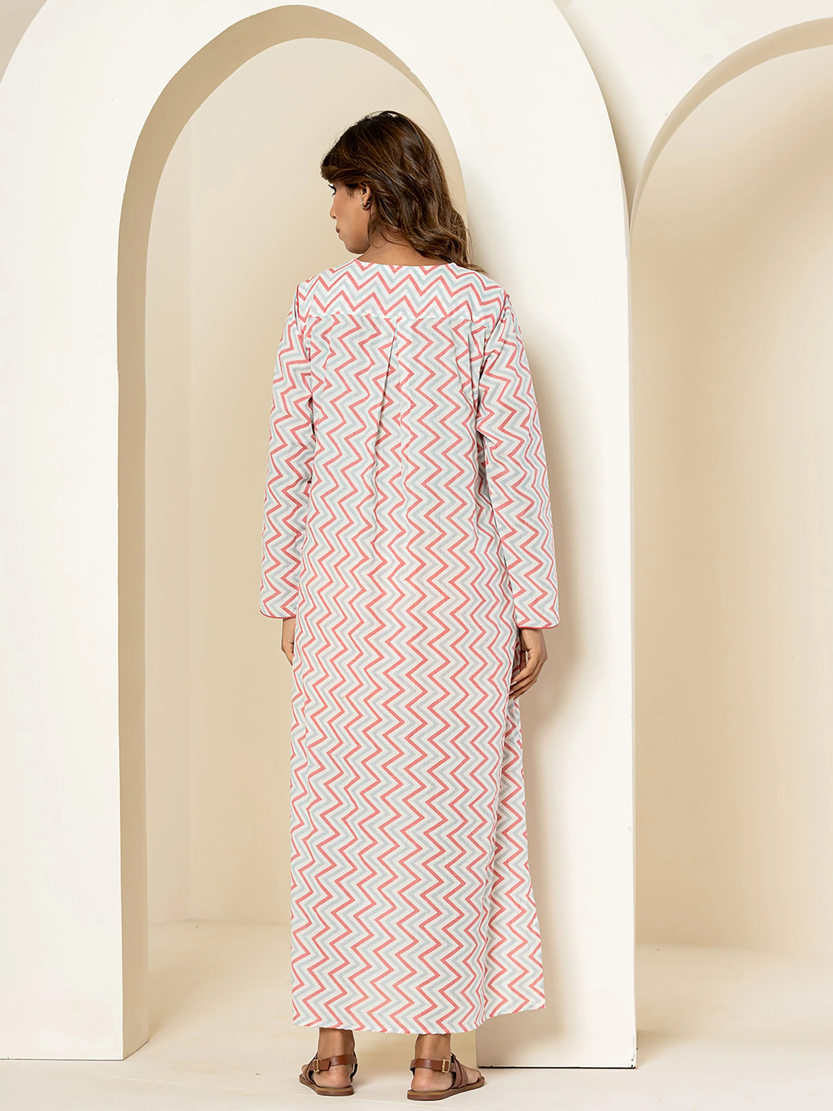 White candy Pure Cotton long Tunic