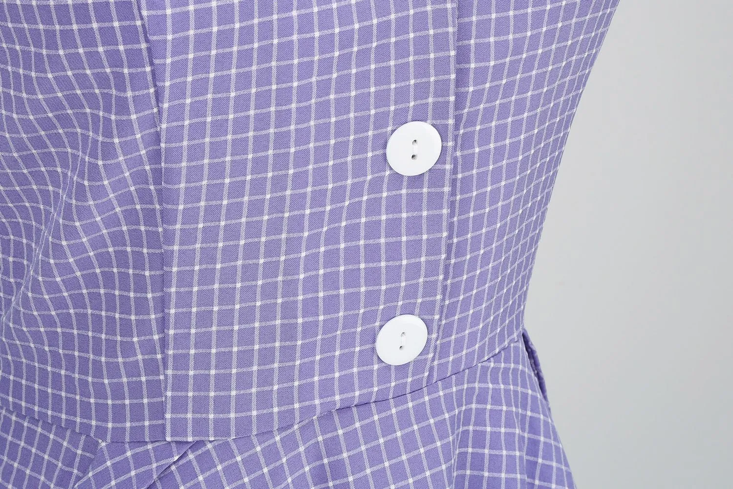 Womens A Line Cape Collar Vintage Swing 1950s Summer Cute Dress with Button