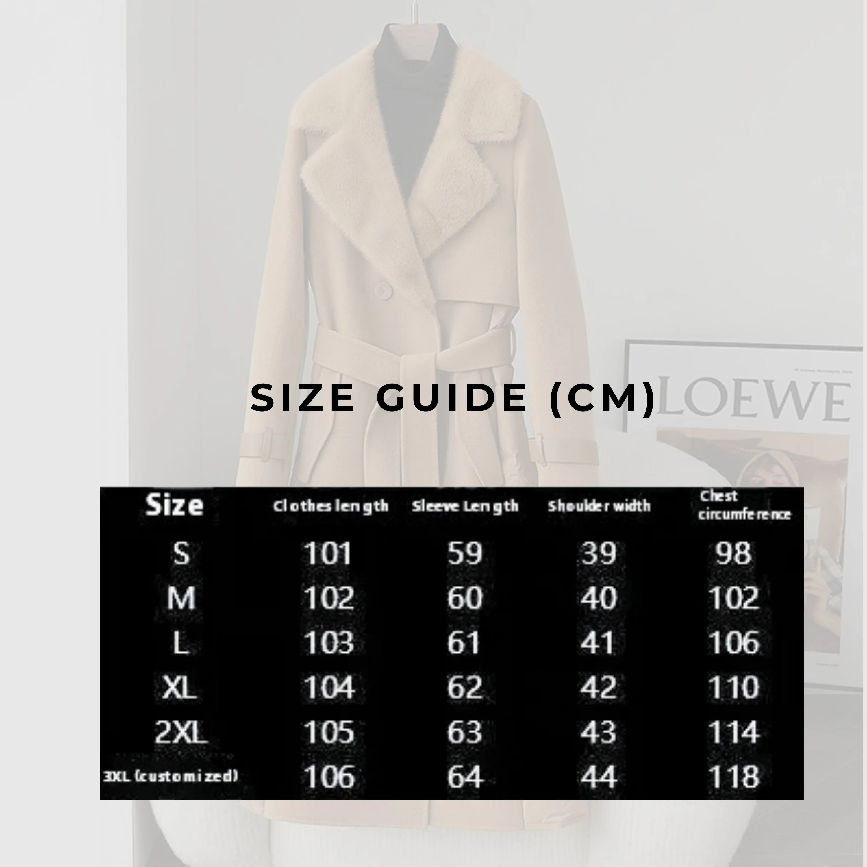 Women's Faux Fur Collar Down Long Coat