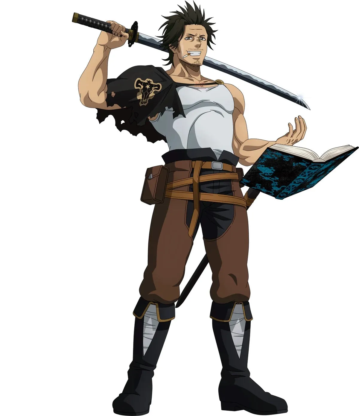 Yami Sukehiro Cosplay Black Bull Cape